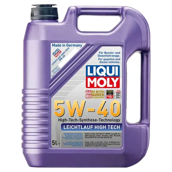 Liqui Moly Liqui Moly Leichtlauf High Tech 5W 40 5 Liter 15171990