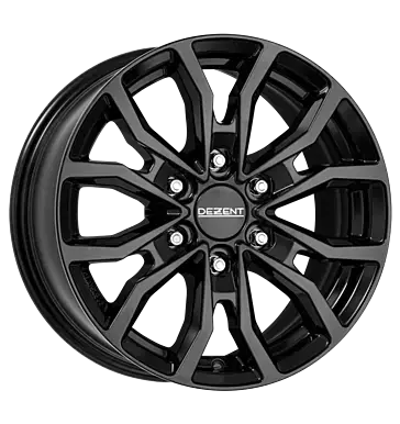 KC black 8 0x18 6x114 3 ET30 MB66 1