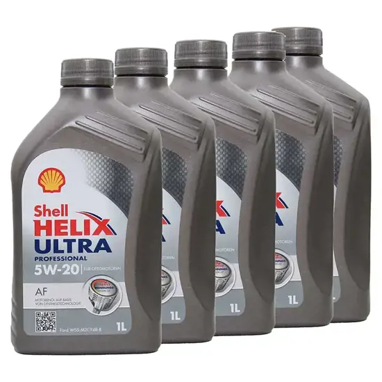 Shell Shell Helix Ultra Professional AF 5W 20 5x1 Liter 15358165