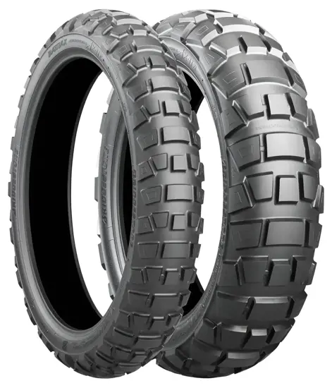 Bridgestone 100 90 18 56P Battlax AdventureCross AX41 Front 15302945