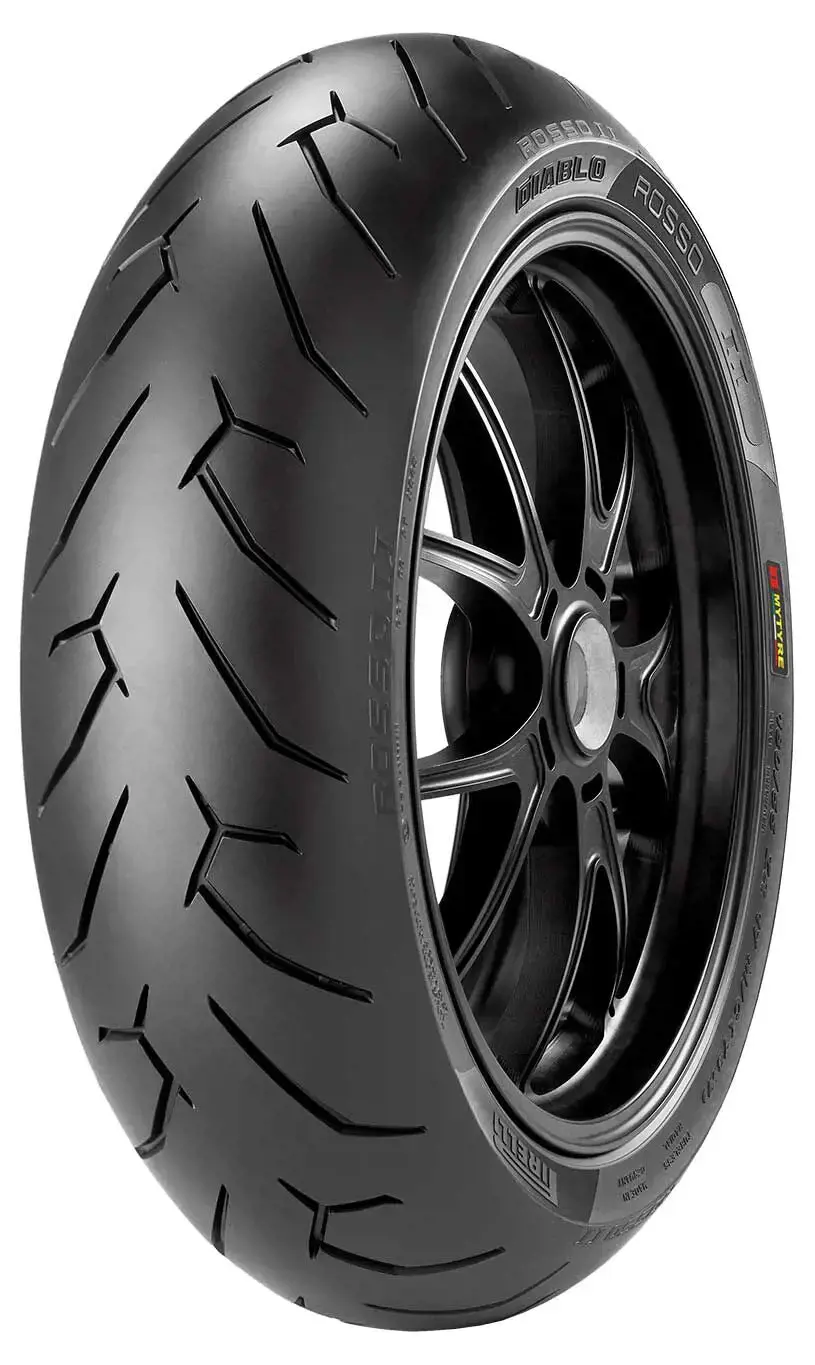 160/60 ZR17 (69W) Diablo Rosso II Rear M/C