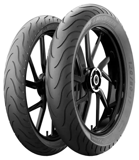 MICHELIN 100 80 17 52S TL TT Pilot Street Front M C 15115393